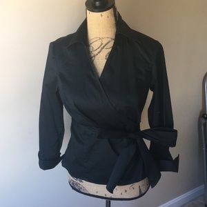 Loft Wrap Dress Shirt